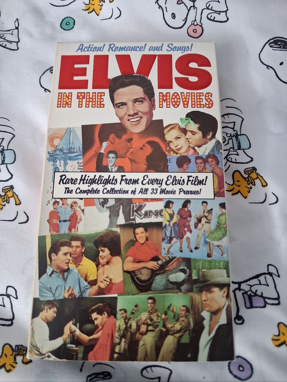 Vintage 90s Elvis In The Movies VHS Tape